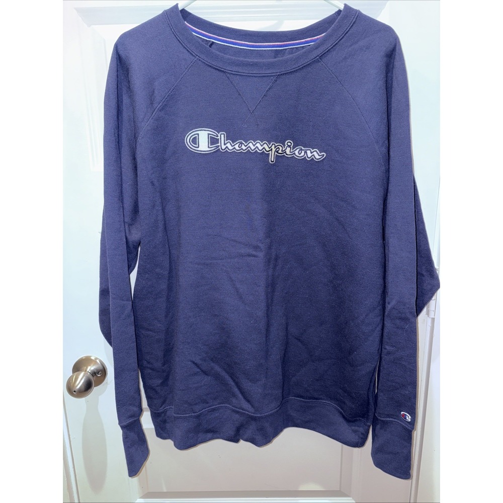 Vintage 90s Champion Reverse Weave Crewneck Embroidered XXL